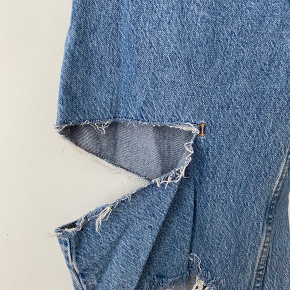 Zara 1975 grunge distressed jeans - Picture 4 of 9